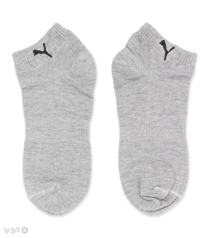 جوراب مچی وسط کش گلدوزی طرح PUMA 
