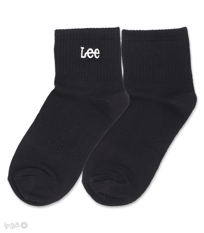جوراب نیم ساق گلدوزی طرح Lee