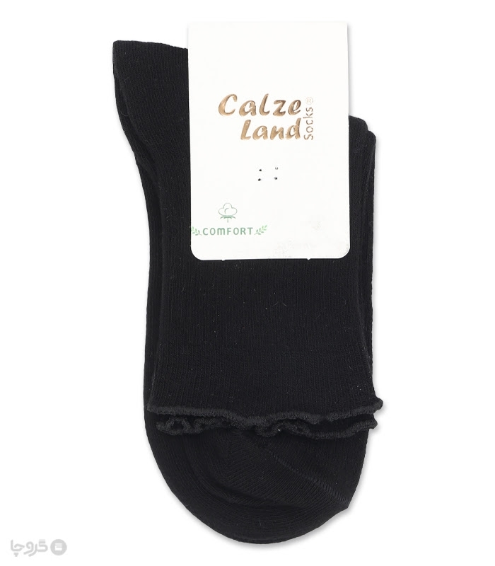 جوراب نیم ساق لبه دالبری Calze Land کالزی لند ساده