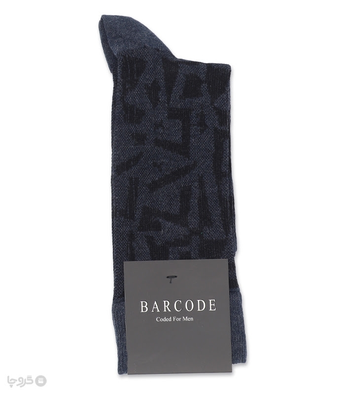 جوراب ساقدار جودون Barcode بارکد طرح تتریس
