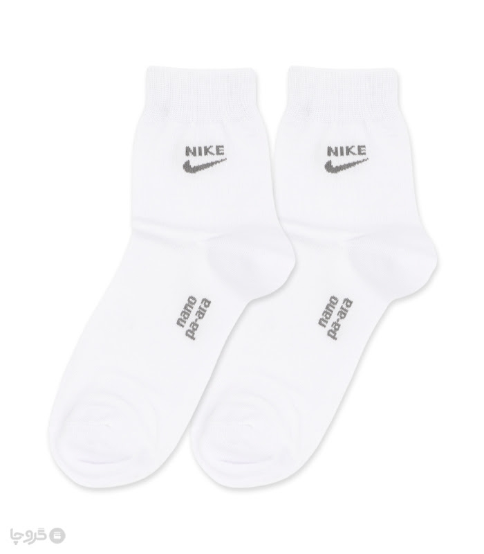 جوراب نانو نیم ساق پاآرا کد 402 طرح Nike
