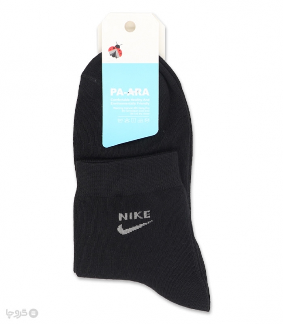 جوراب نانو نیم ساق پاآرا کد 402 طرح Nike