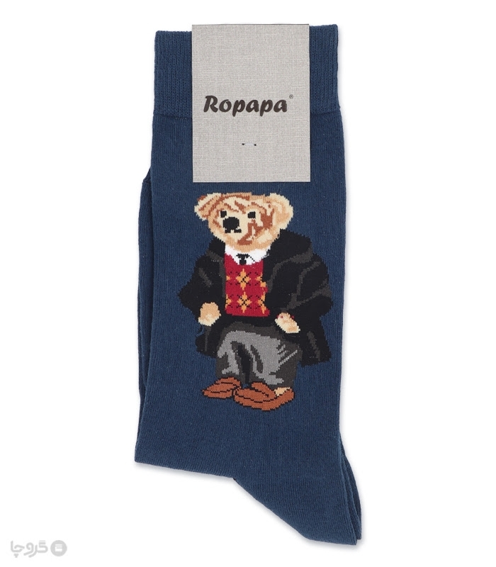 جوراب ساقدار Ropapa روپاپا طرح تدی