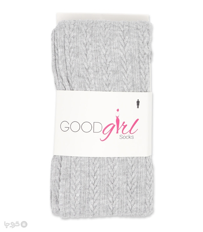 جوراب شلواری بافت برجسته Good Girl گود گرل کد 700 طرح خوشه گندم