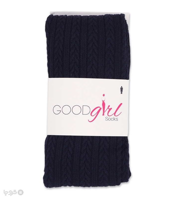 جوراب شلواری بافت برجسته Good Girl گود گرل کد 700 طرح خوشه گندم