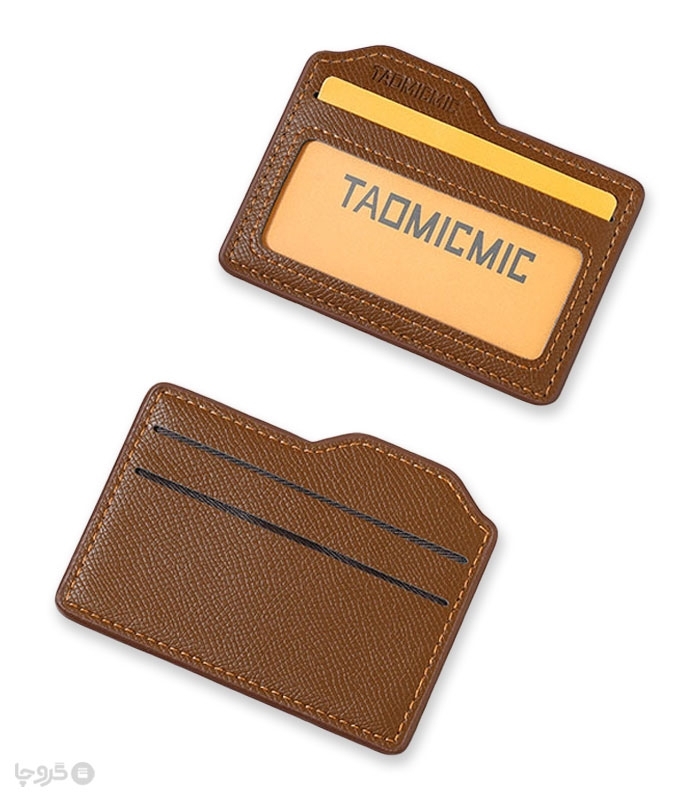 کیف پول و جاکارتی مردانه زیپ دار Taomicmic تائومیک میک کد S3112