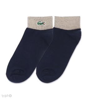 جوراب مچی گلدوزی کد 100021 طرح Lacoste