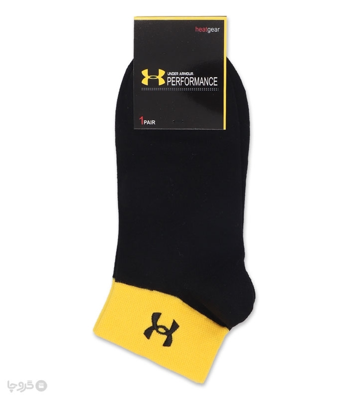 جوراب مچی گلدوزی کد 60027 طرح Under Armour