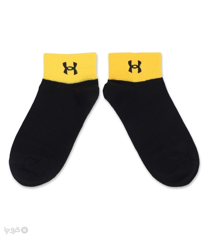 جوراب مچی گلدوزی کد 60027 طرح Under Armour