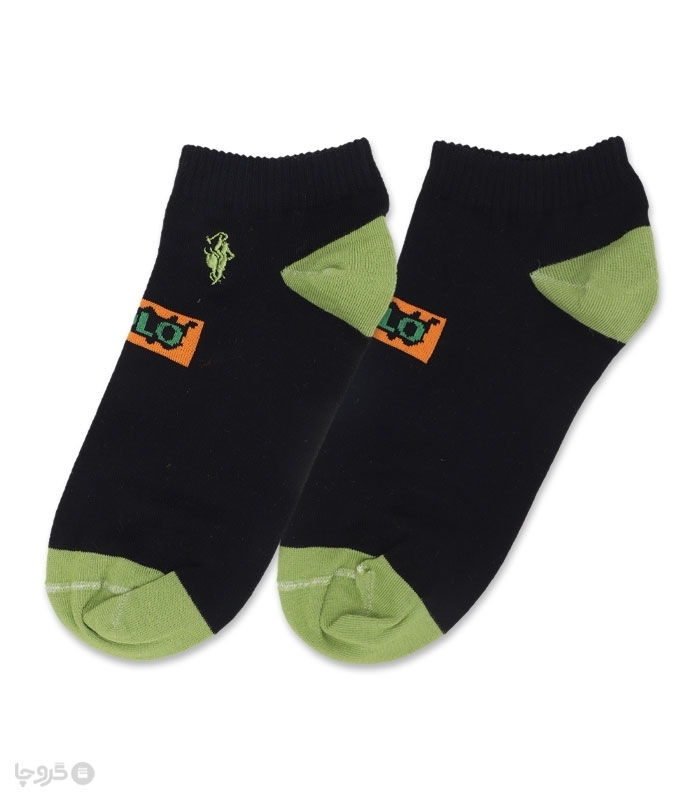 جوراب مچی گلدوزی کد 60006 طرح Polo