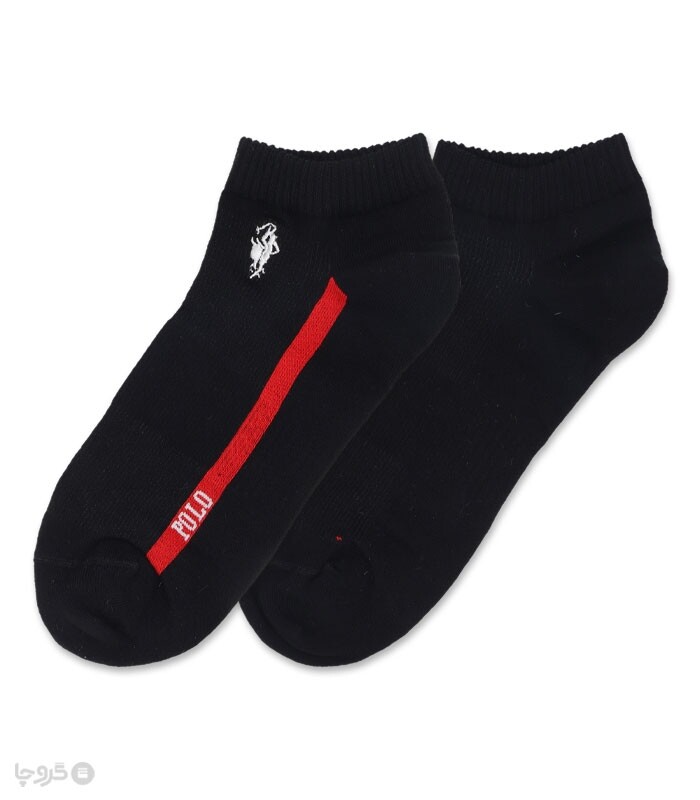 جوراب مچی گلدوزی کد 60025 طرح Polo