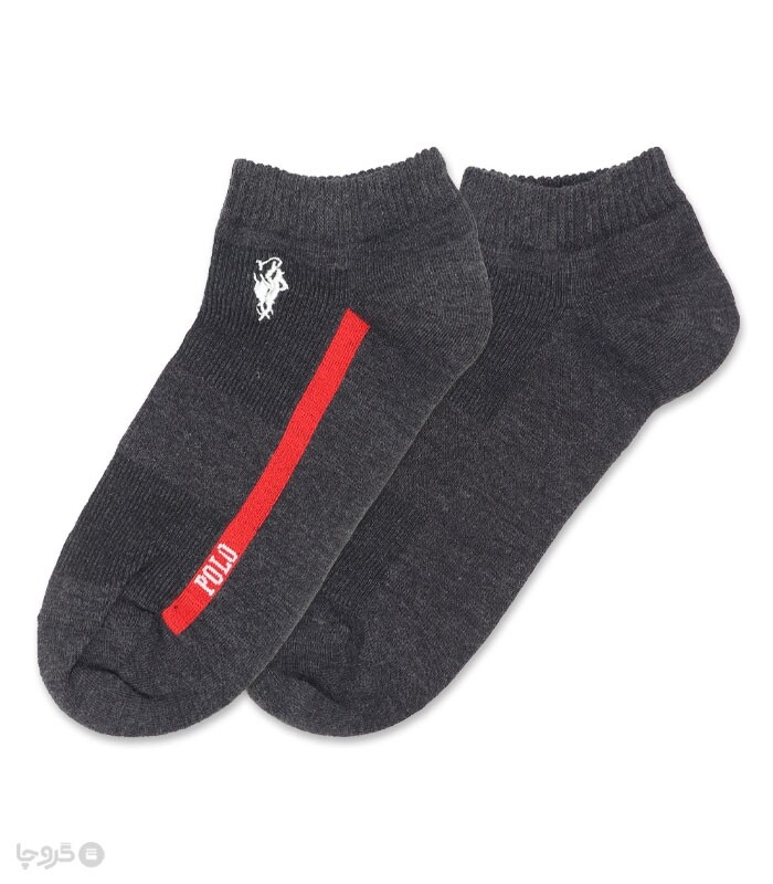 جوراب مچی گلدوزی کد 60025 طرح Polo