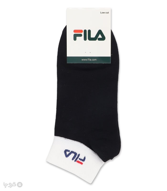 جوراب مچی گلدوزی کد 60020 طرح Fila