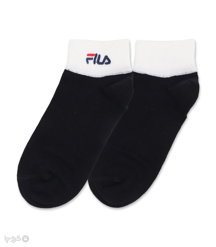 جوراب مچی گلدوزی کد 60020 طرح Fila