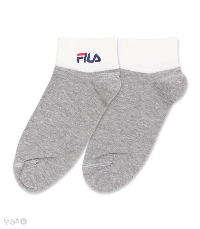 جوراب مچی گلدوزی کد 60020 طرح Fila