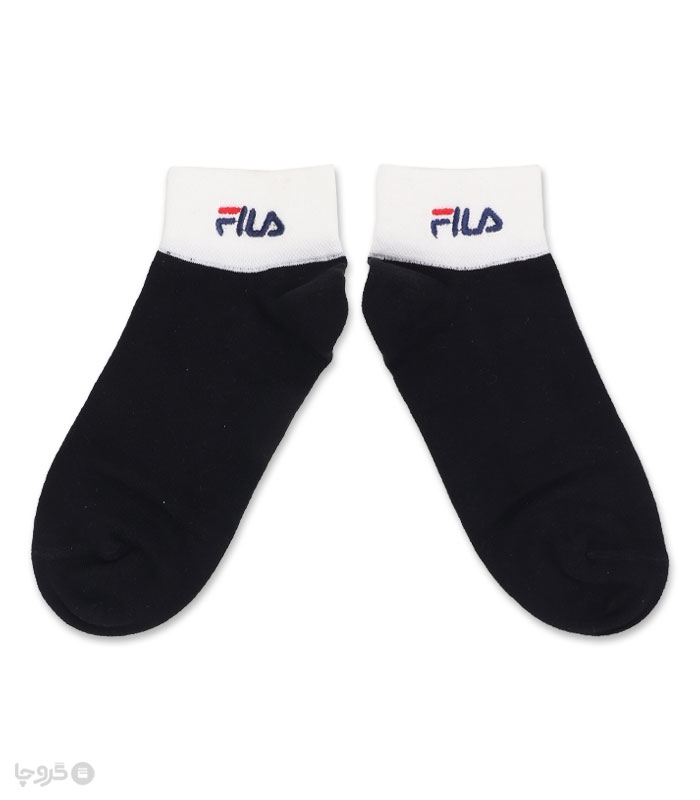 جوراب مچی گلدوزی کد 60020 طرح Fila