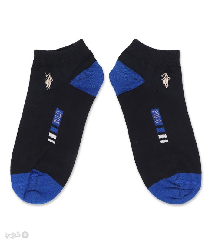 جوراب مچی گلدوزی کد 60004 طرح Polo