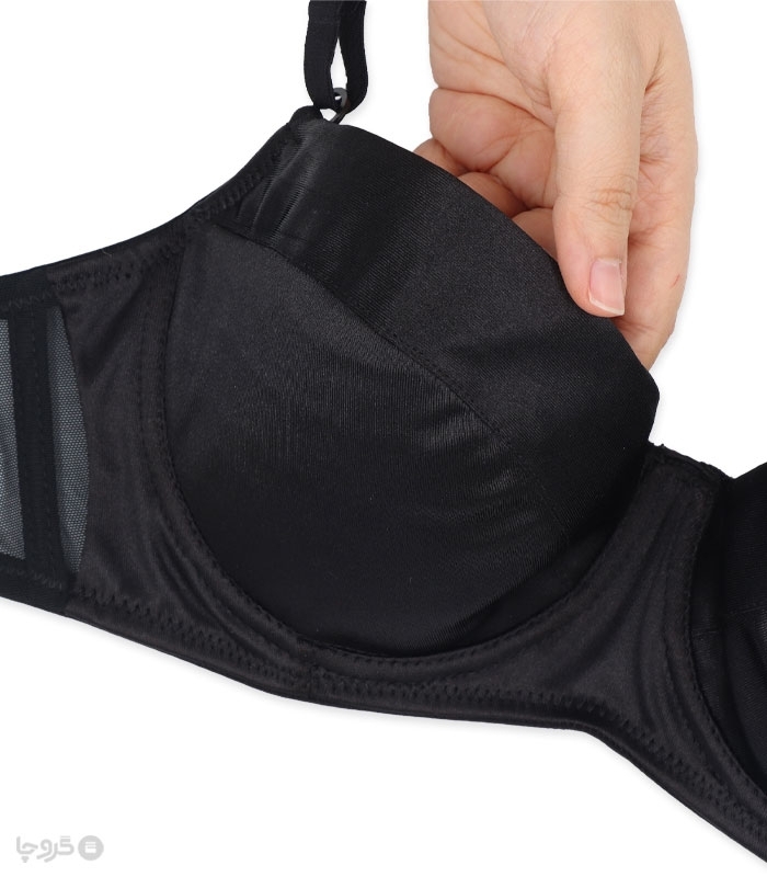 ست بند جوراب و شورت و سوتین توری کاپدار فنردار White Lady وایت لیدی طرح 17
