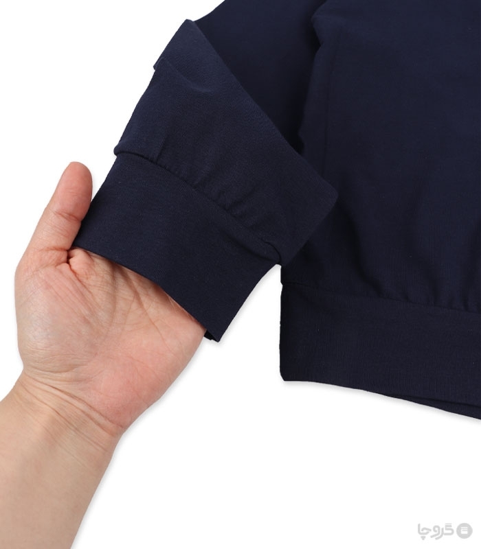 ست شلوار و بلوز نخی Koza کوزا کد 70625 طرح تدی