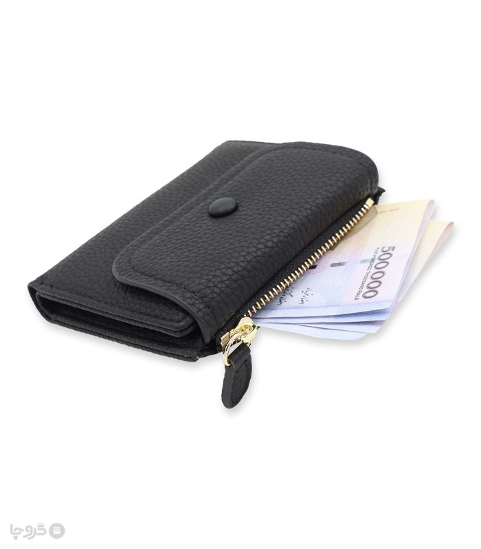 کیف پول زنانه تاشو زیپ دار Taomicmic تائومیک میک کد Y8169 ساده