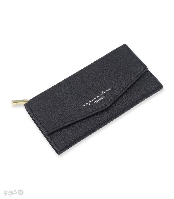 کیف پول زنانه تاشو زیپ دار Taomicmic تائومیک میک کد Y8213 ساده