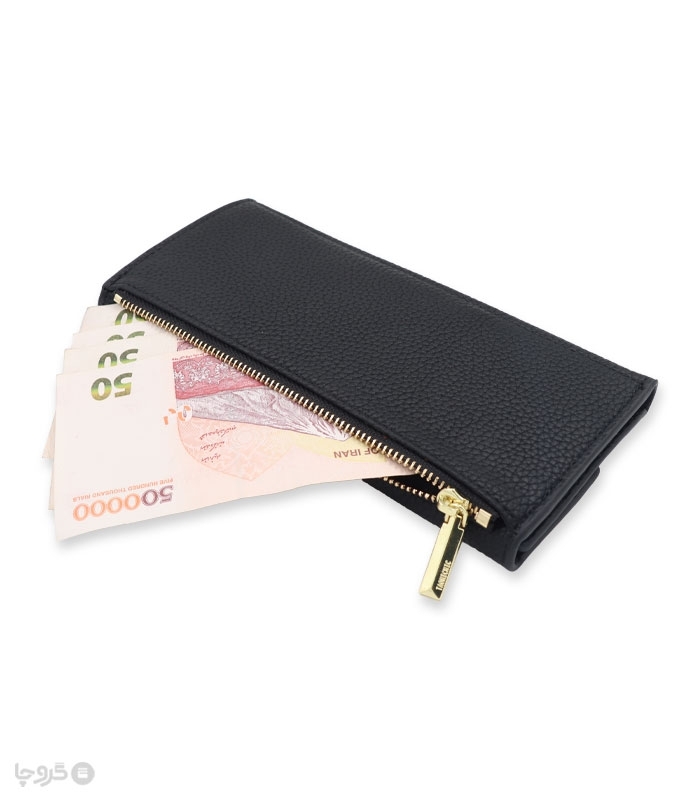 کیف پول زنانه تاشو زیپ دار Taomicmic تائومیک میک کد Y8213 ساده