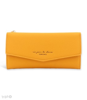 کیف پول زنانه تاشو زیپ دار Taomicmic تائومیک میک کد Y8213 ساده