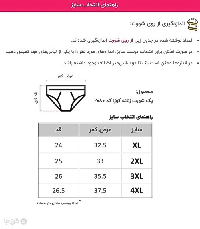 پک هفتگی شورت زنانه اسلیپ نخی فاق بلند Koza کوزا کد 2080 طرح 95 - بسته 7 عددی