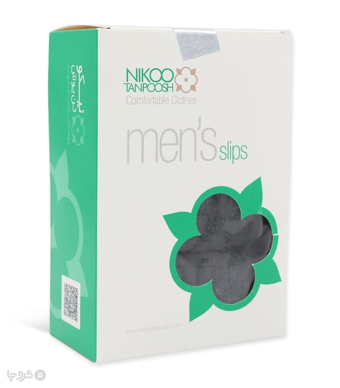 پک شورت اسلیپ نخی سوزن خالی ملانژ کمر لیفه‌ای نیکوتن پوش کد 3209 - بسته 3 عددی