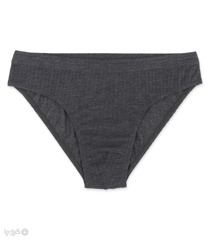 پک شورت اسلیپ نخی سوزن خالی ملانژ کمر لیفه‌ای نیکوتن پوش کد 3209 - بسته 3 عددی