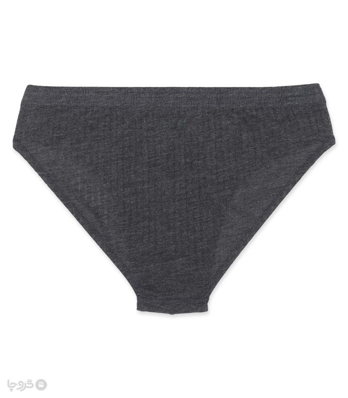 پک شورت اسلیپ نخی سوزن خالی ملانژ کمر لیفه‌ای نیکوتن پوش کد 3209 - بسته 3 عددی