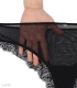 شورت زنانه اسلیپ حریر و دانتل Neev نیو کد 832 مشکی Black