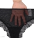 شورت زنانه اسلیپ حریر و دانتل Neev نیو کد 832 مشکی Black