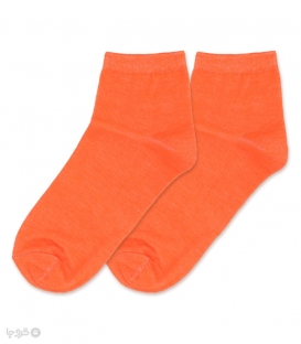 جوراب نیم ساق کد 210 طیف نارنجی