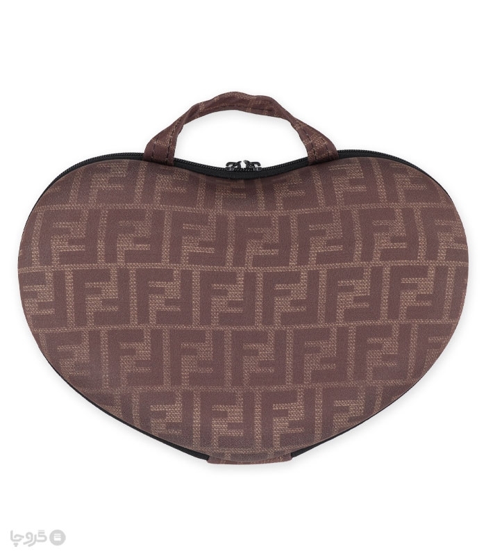 کیف لباس زیر زنانه قلبی کد 4031 طرح Fendi