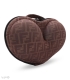 کیف لباس زیر زنانه قلبی کد 4031 طرح Fendi