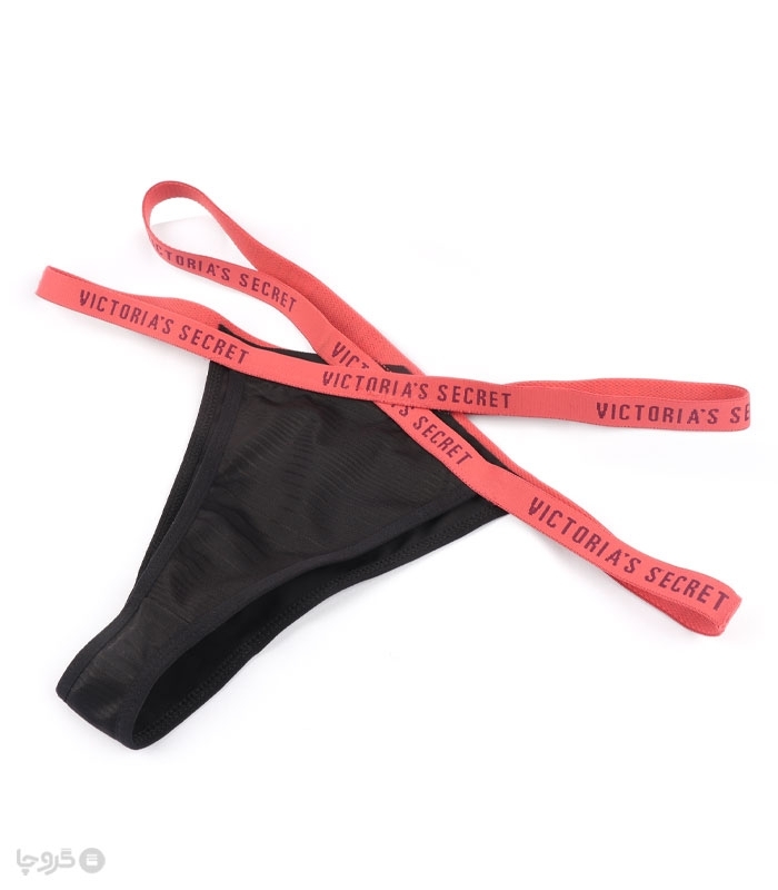 شورت زنانه بکلس کش ضربدری Misa میسا کد 9638 طرح Victoria's Secret