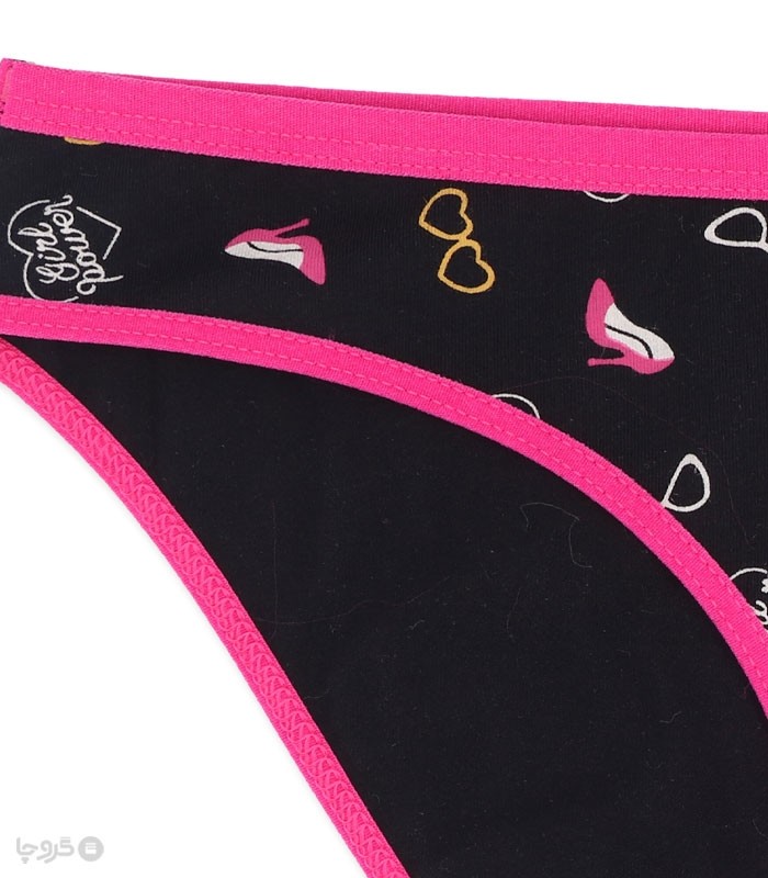 پک شورت زنانه اسلیپ نخی Adak آداک کد 138 طرح میکس 112 - بسته 3 عددی