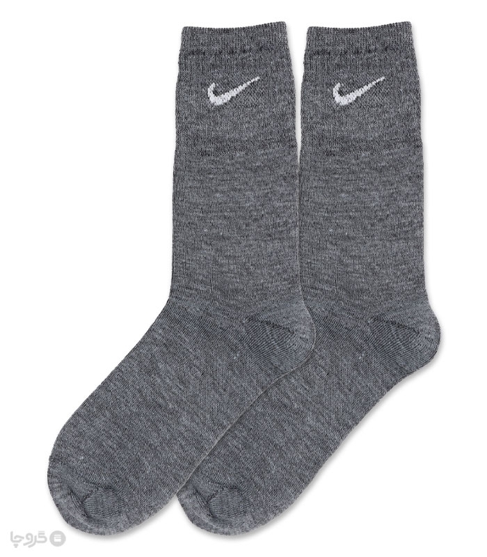جوراب ساقدار کش انگلیسی طرح Nike طیف رنگی تیره