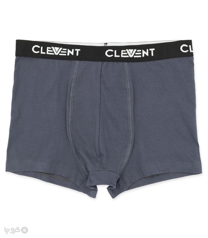 پک شورت مردانه پادار نخی کش از رو Clevent کلونت کد 2408 - بسته 3 عددی