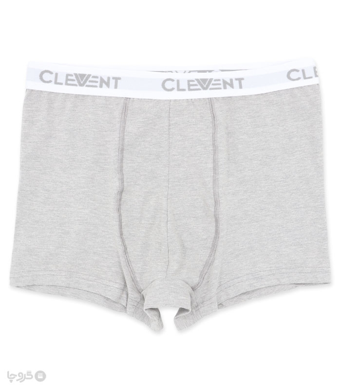پک شورت مردانه پادار نخی کش از رو Clevent کلونت کد 2408 - بسته 3 عددی