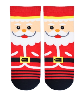 جوراب نیم ساق Coco & Hana طرح بابانوئل