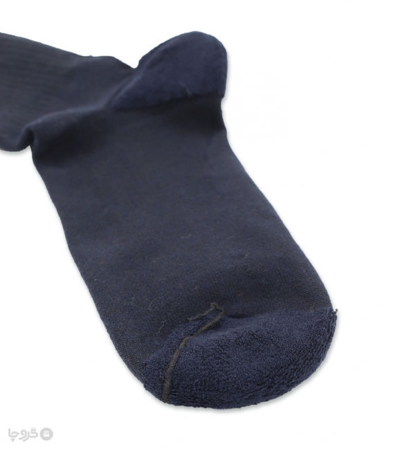 جوراب ساقدار پاشنه و پنجه حوله‌ای کش انگلیسی Ropapa روپاپا طرح گلدوزی تاکو