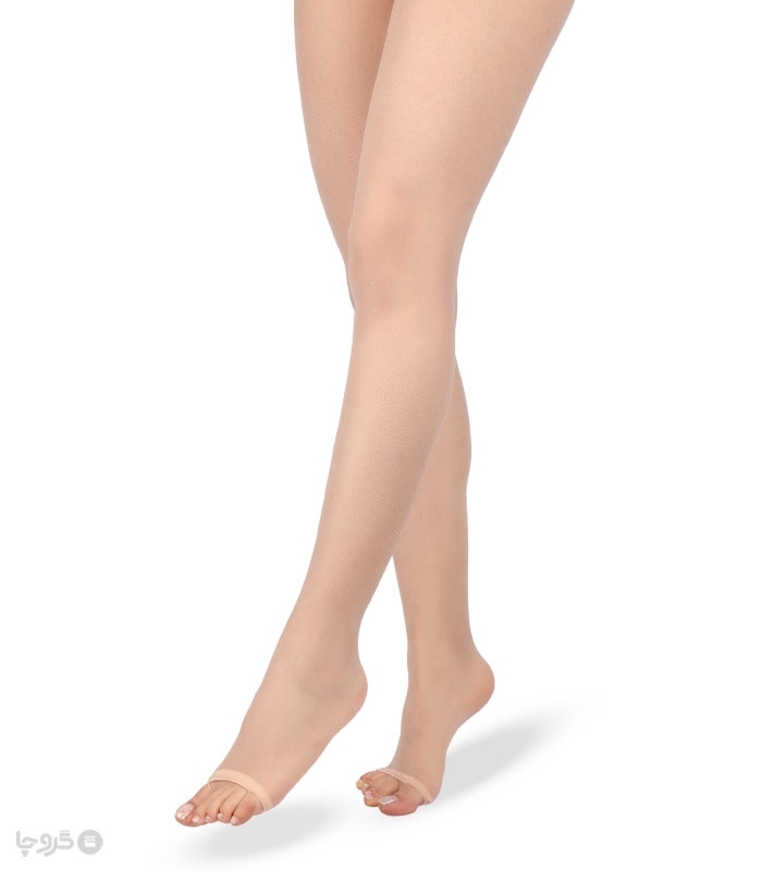 جوراب شلواری Neev نیو کد 9205 مدل Open Toe ضخامت 7