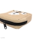 کیف نظم دهنده Hippo هیپو ابعاد 13×13 کد 102 طرح گل سفید