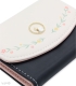 کیف پول دخترانه تاشو دکمه دار Taomicmic تائومیک میک کد Y8373 طرح گل و خرگوش