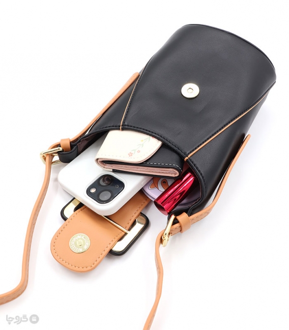 کیف دوشی زنانه دکمه دار Taomicmic تائومیک میک کد D7060