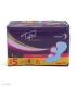 نوار بهداشتی بالدار کتانی تافته مدل یلدا ویژه شب کد 1091 - بسته 7 عددی