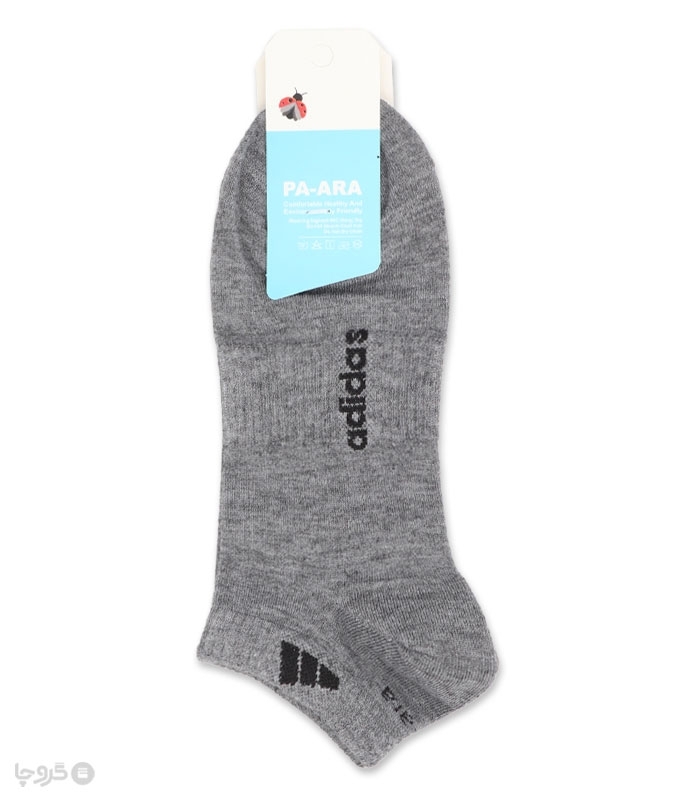 جوراب نانو مچی پاآرا کد 403 طرح Adidas
