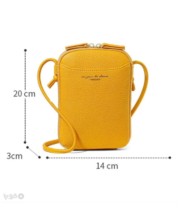 کیف دوشی زنانه زیپ دار Taomicmic تائومیک میک کد D7078